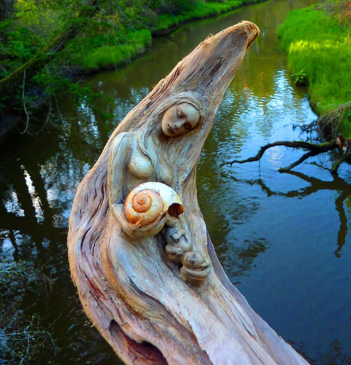 Driftwood-spirit-sculptures-debra-bernier