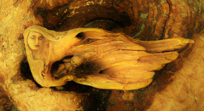 Driftwood-spirit-sculptures-debra-bernier