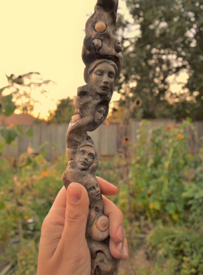 Driftwood-spirit-sculptures-debra-bernier