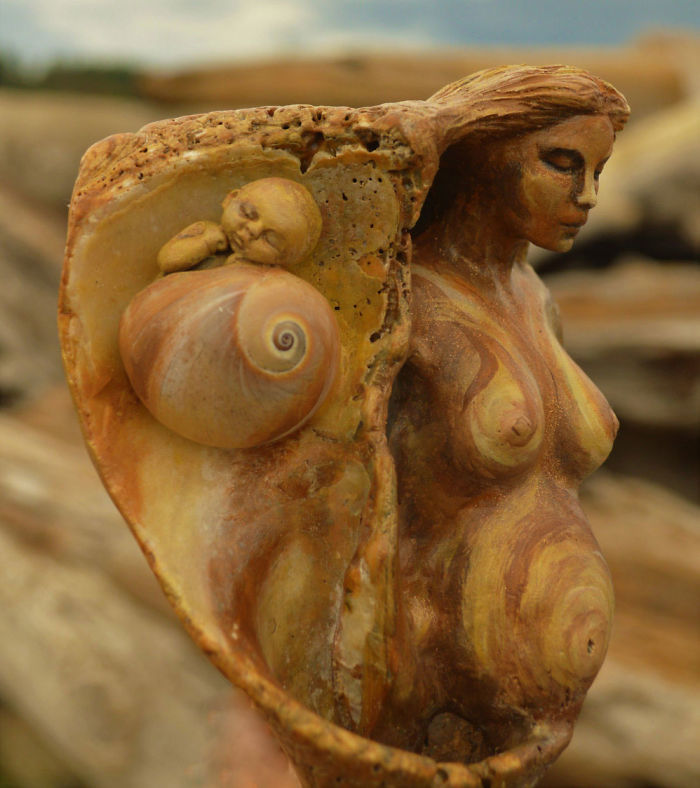 Driftwood-spirit-sculptures-debra-bernier
