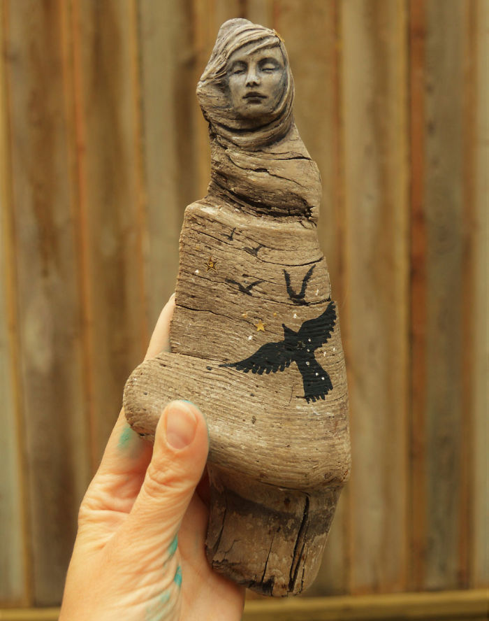 Driftwood-spirit-sculptures-debra-bernier