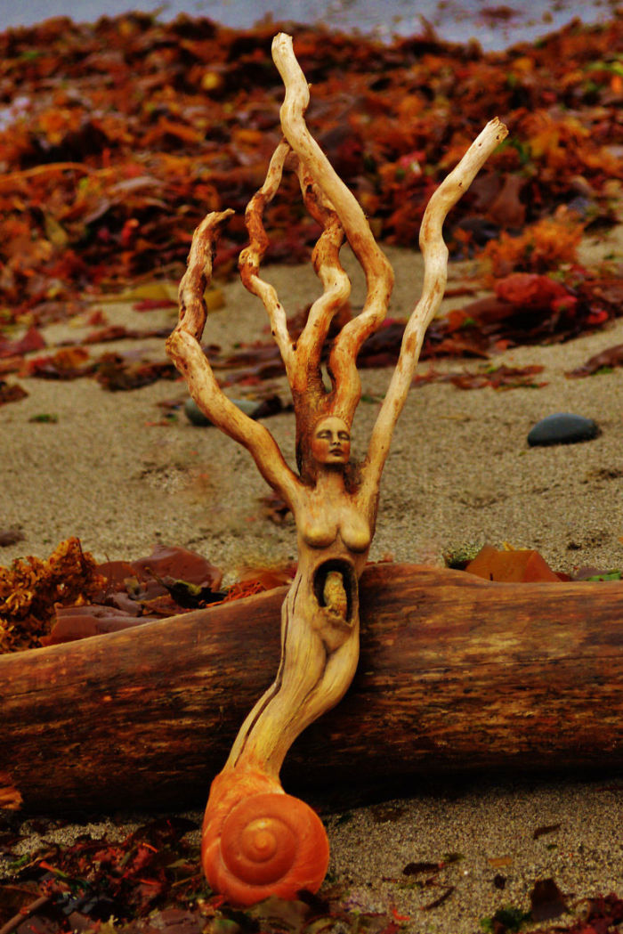 Driftwood-spirit-sculptures-debra-bernier