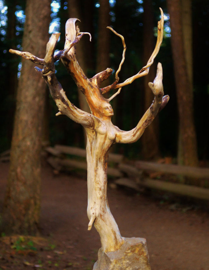 Driftwood-spirit-sculptures-debra-bernier