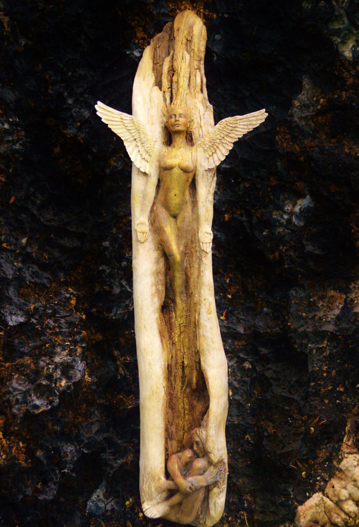Driftwood-spirit-sculptures-debra-bernier