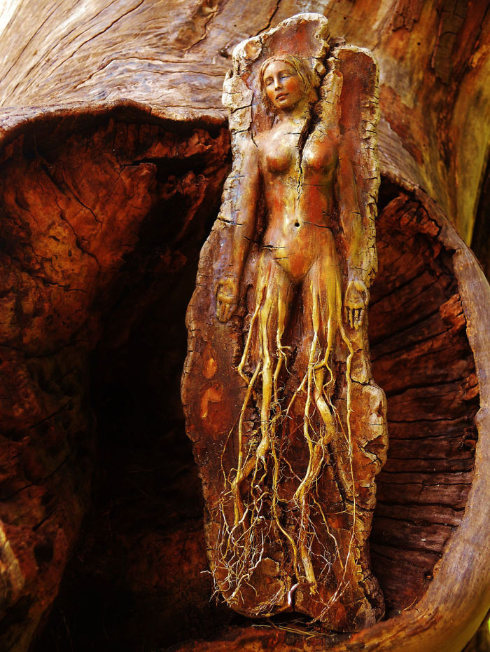 Driftwood-spirit-sculptures-debra-bernier