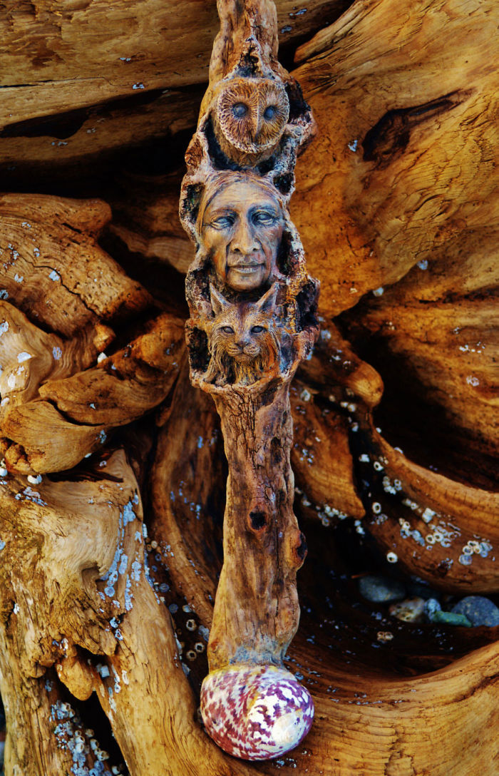 Driftwood-spirit-sculptures-debra-bernier