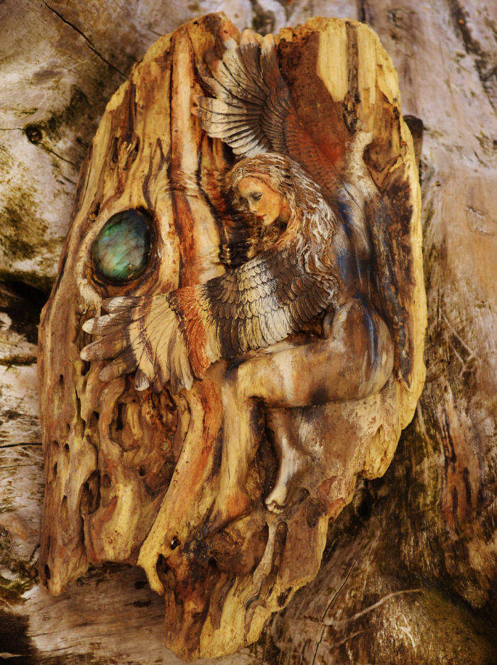 Driftwood-spirit-sculptures-debra-bernier