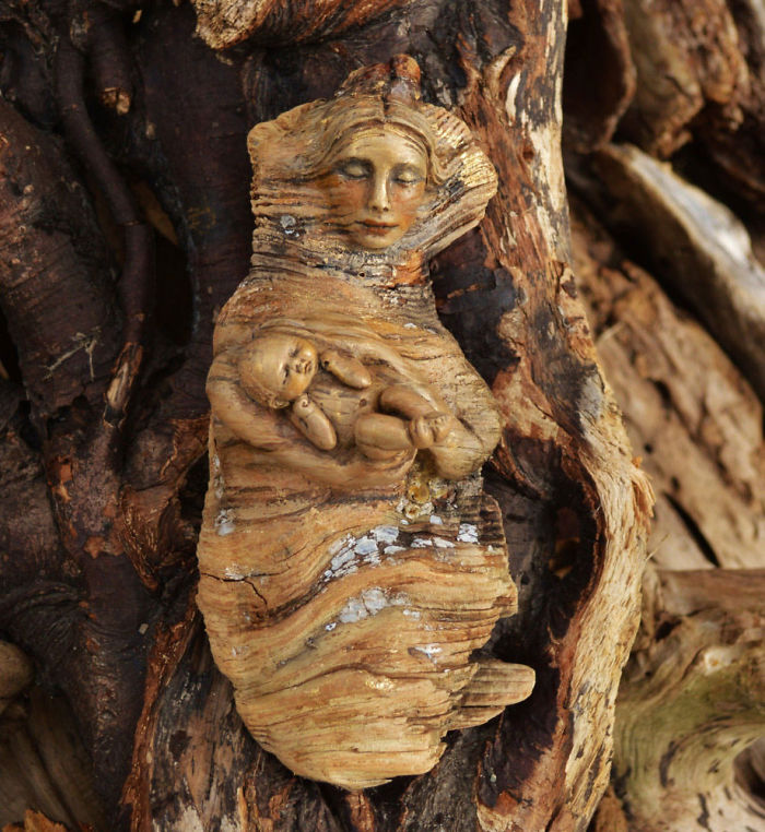 Driftwood-spirit-sculptures-debra-bernier