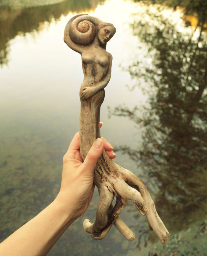 Driftwood-spirit-sculptures-debra-bernier