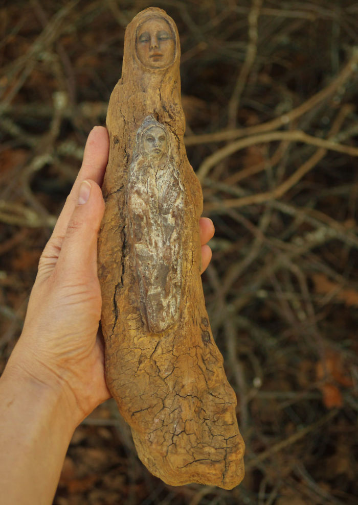 Driftwood-spirit-sculptures-debra-bernier
