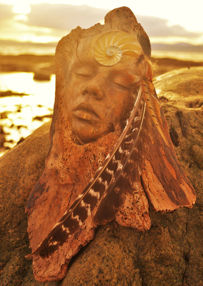Driftwood-spirit-sculptures-debra-bernier