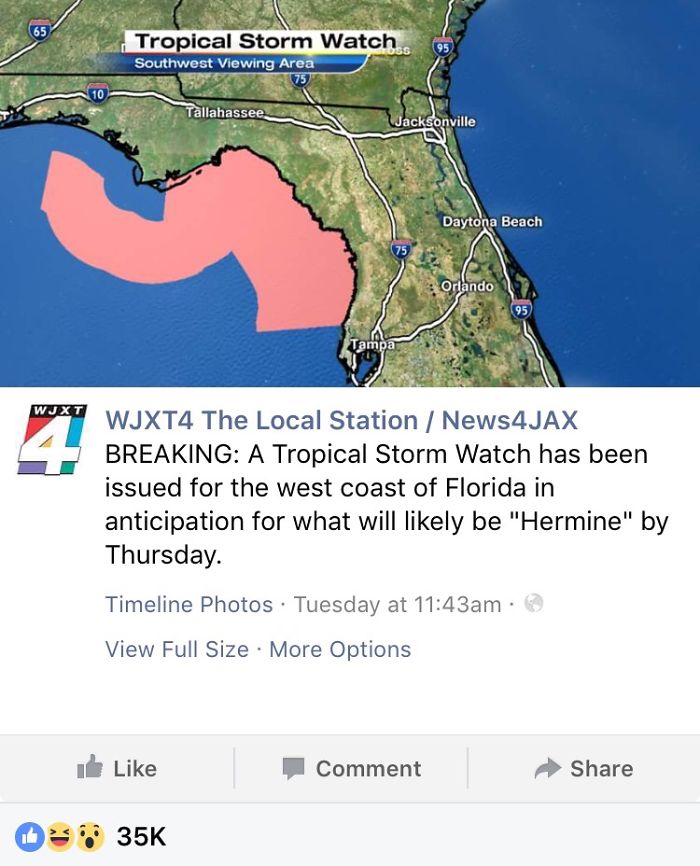 Florida Bonds Over A Horribly Drawn Hurricane Forecast