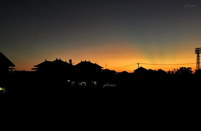 Momerable Sunset In Bali