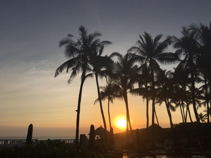 Momerable Sunset In Bali