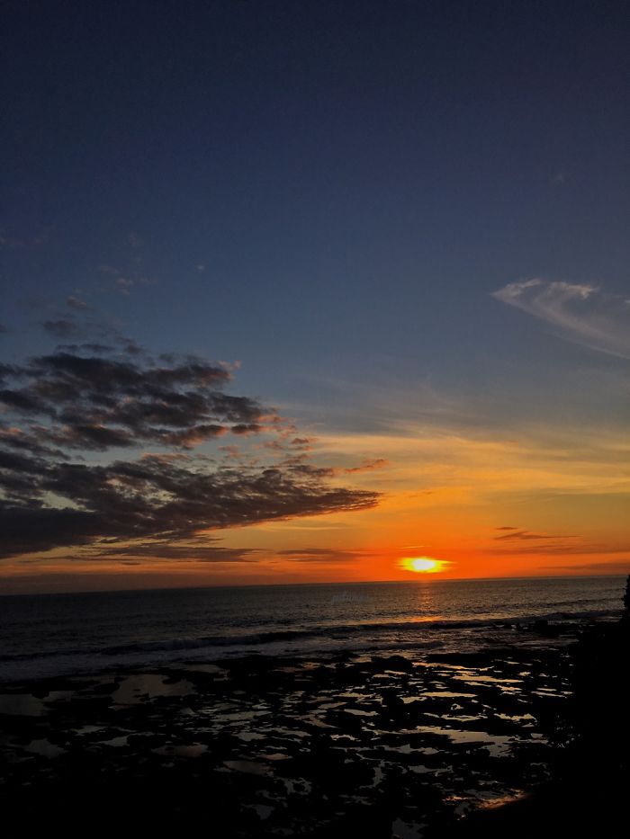 Momerable Sunset In Bali