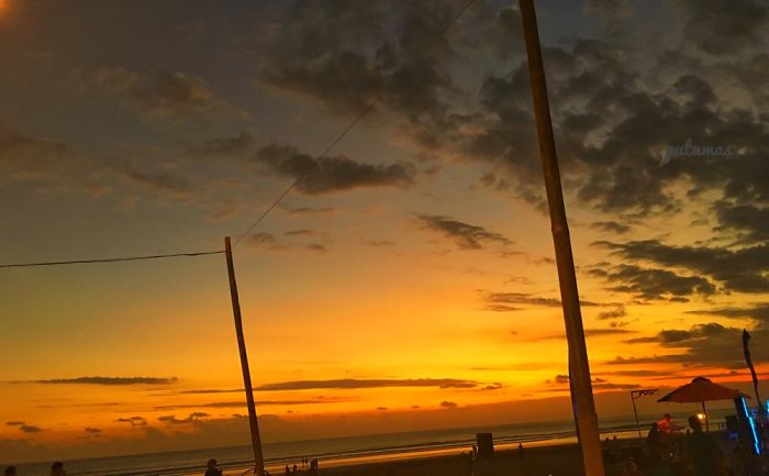 Momerable Sunset In Bali