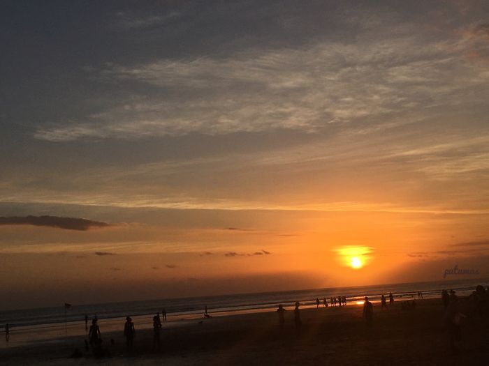 Momerable Sunset In Bali