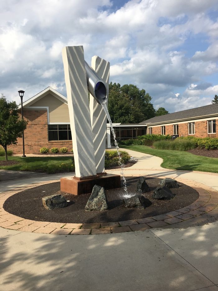 Instead Of A Playground At Work For Our Clients, We Have This. It's Not Urinating At All.