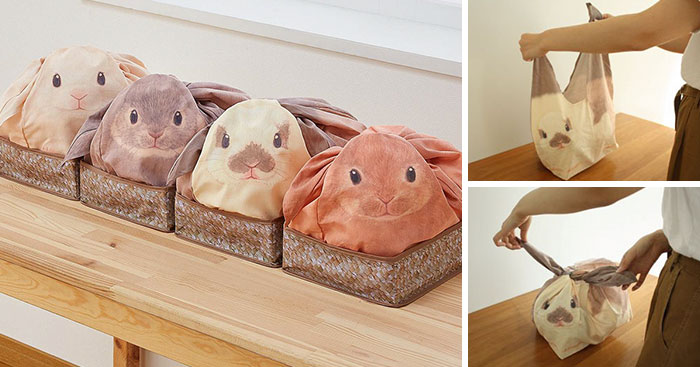 Bunny Bags From Japan That Turn Your Household Stuff Into Rabbits