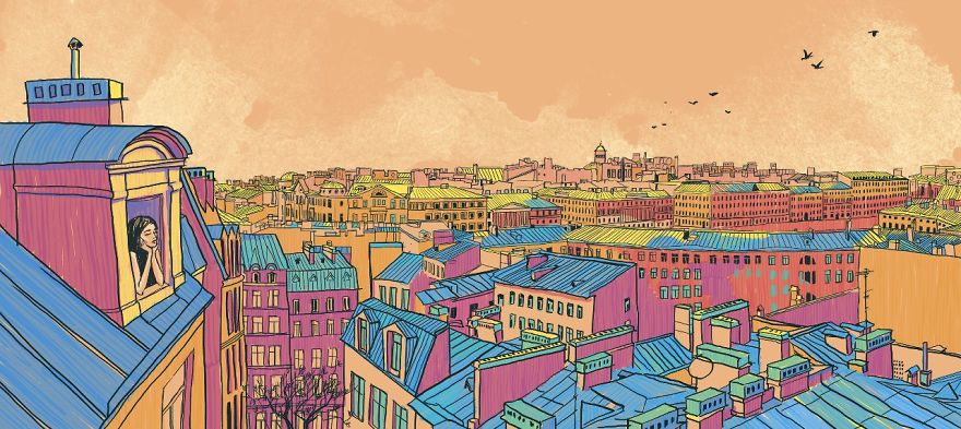 I Draw Portraits Of My Home City