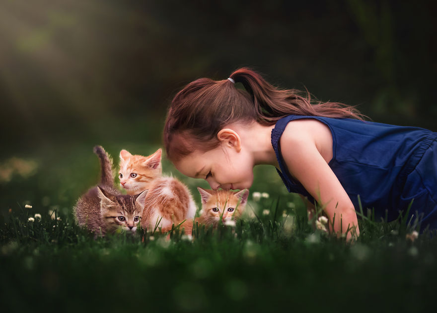 I Capture The Special Bond Between My Daughter And Animals