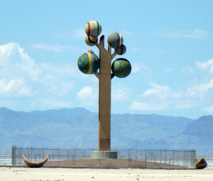 Cement Tree In West Utah
