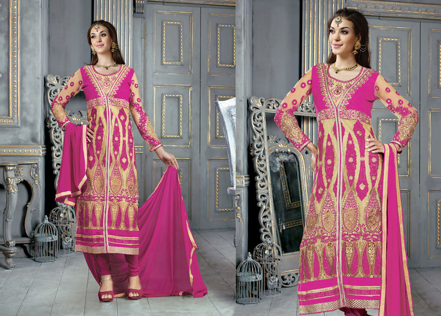 Salwar Kameez -the Most Popular Dress Of Pan- Asia, With A Surat Zing
