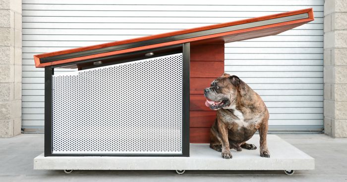 Dog House Reinvented To Fit Modern Home’s Aesthetic