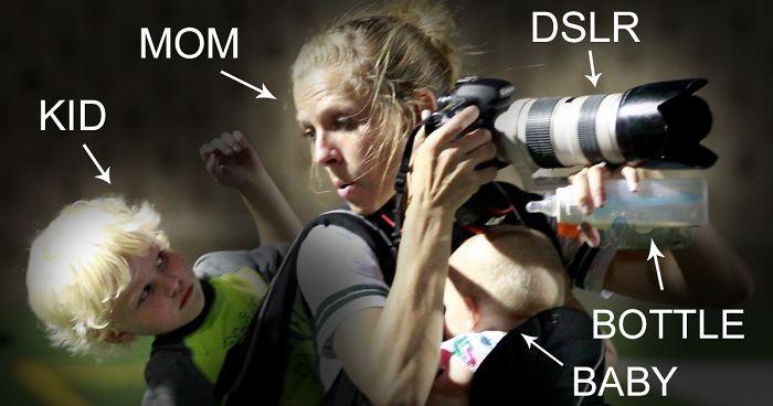 This Viral Photo Of Multitasking Mom Sums Up Motherhood In One Pic