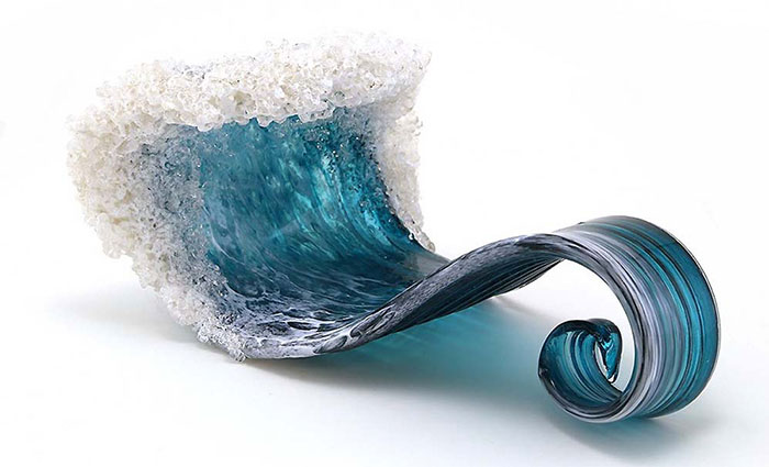 Ocean Wave Vases And Sculptures Capture The Majestic Power Of The Sea