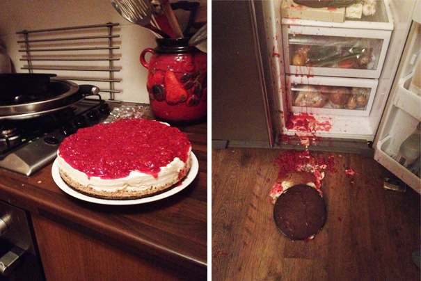 I Made A Beast Cheesecake And Then I Dropped It