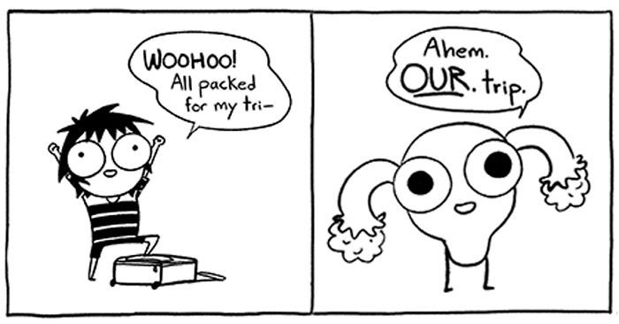 13 Comics About Periods By Sarah’s Scribbles That Only Women Will Understand