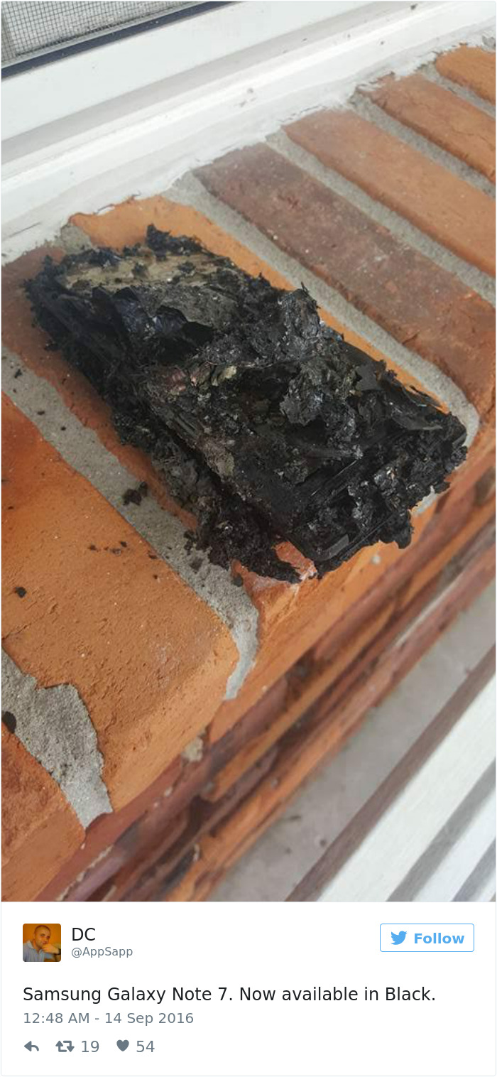 Funny Reaction To Samsung Galaxy Note 7