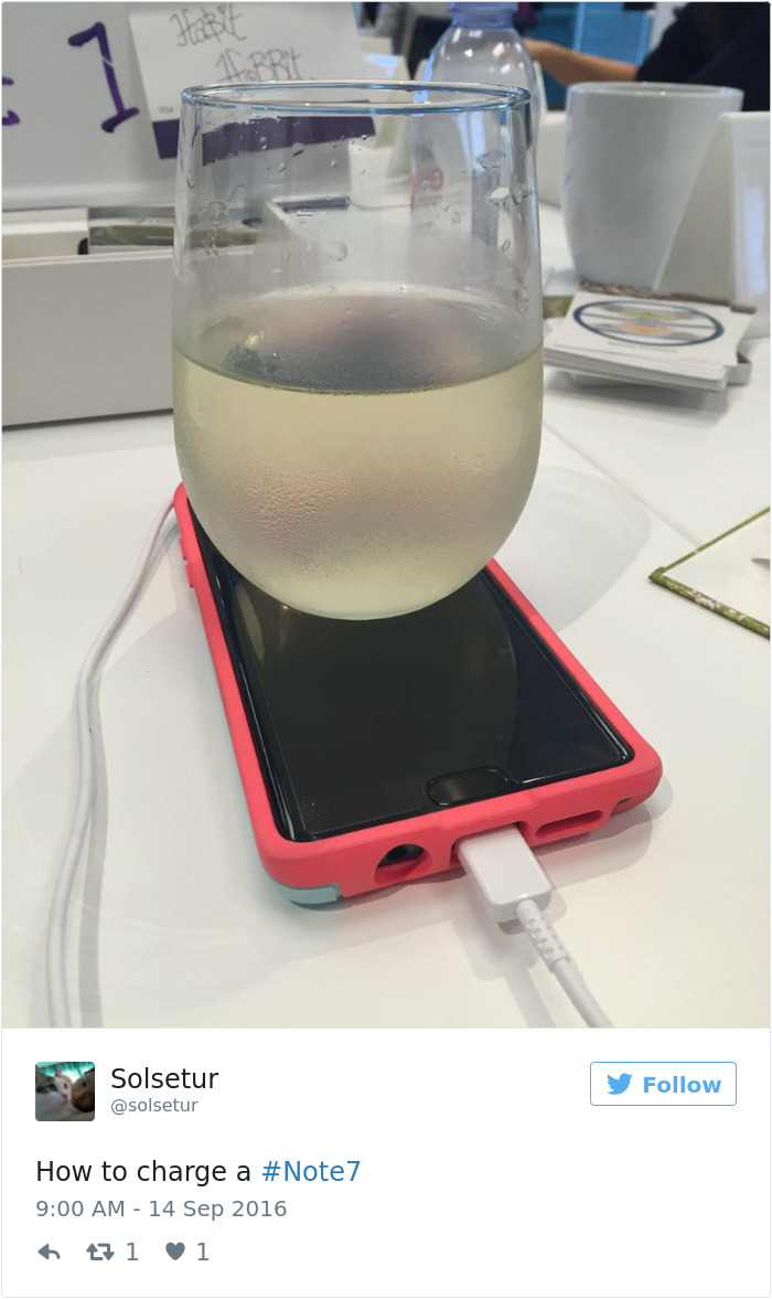 Funny Reaction To Samsung Galaxy Note 7