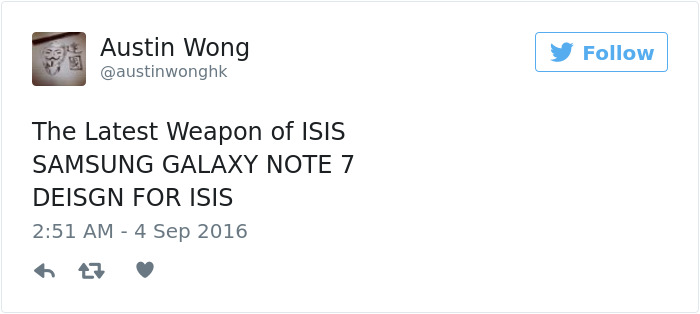 Funny Reaction To Samsung Galaxy Note 7