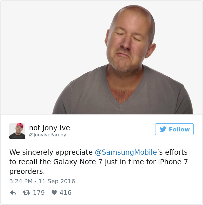 Funny Reaction To Samsung Galaxy Note 7