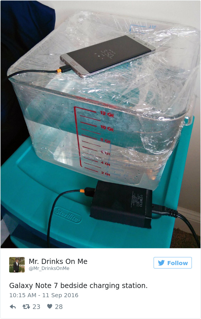 Funny Reaction To Samsung Galaxy Note 7