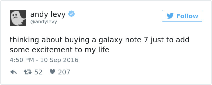 Funny Reaction To Samsung Galaxy Note 7