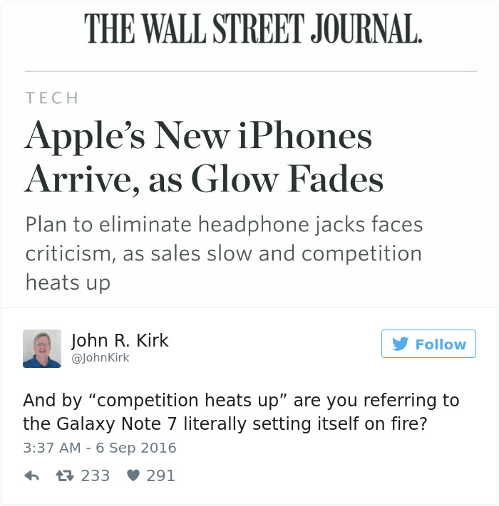 Funny Reaction To Samsung Galaxy Note 7