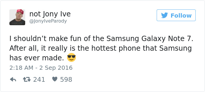 Funny Reaction To Samsung Galaxy Note 7