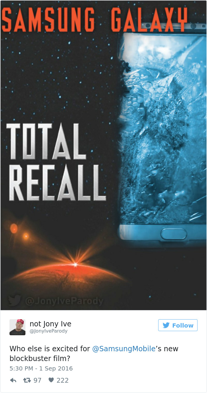 Funny Reaction To Samsung Galaxy Note 7