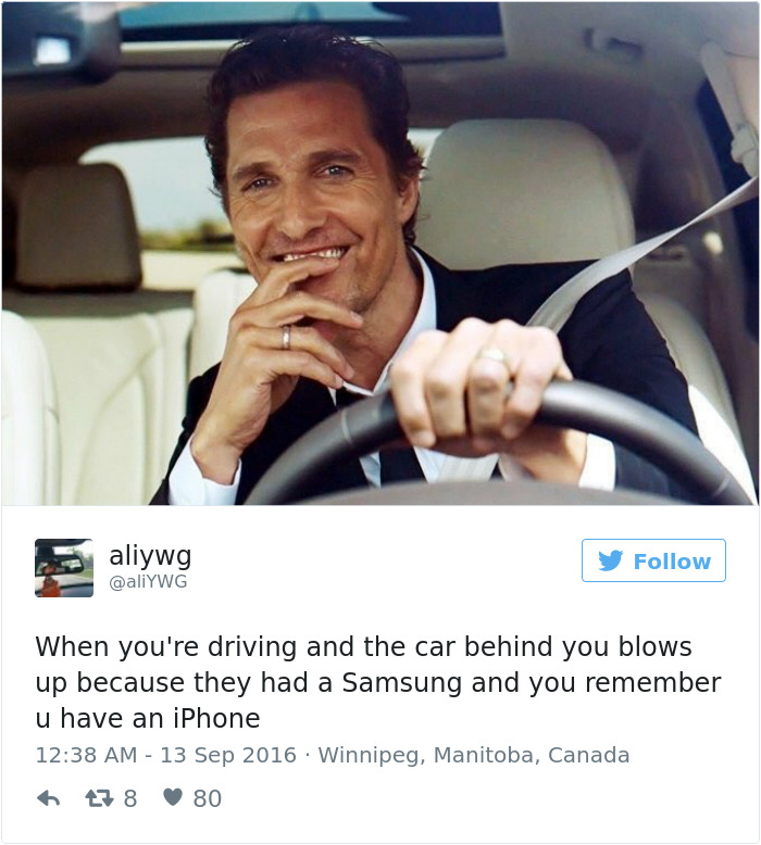 Funny Reaction To Samsung Galaxy Note 7