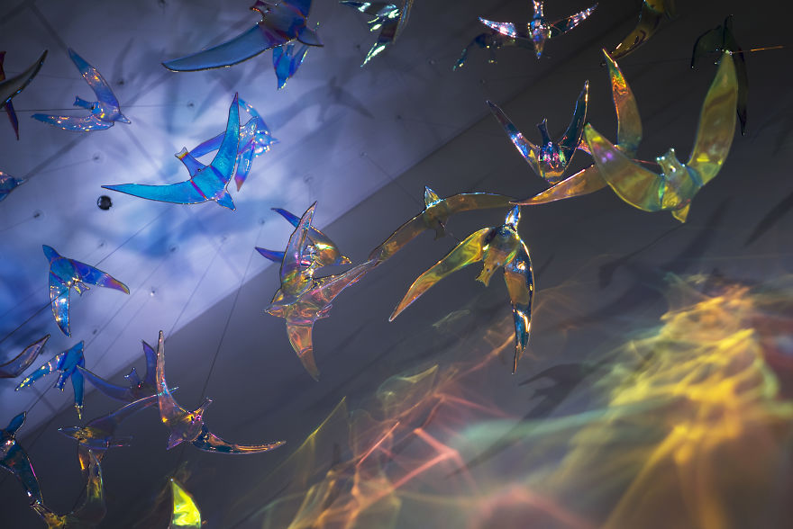 Delicate Sculptures Of Glass And Light By Michele Gutlove