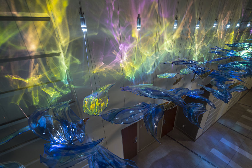 Delicate Sculptures Of Glass And Light By Michele Gutlove