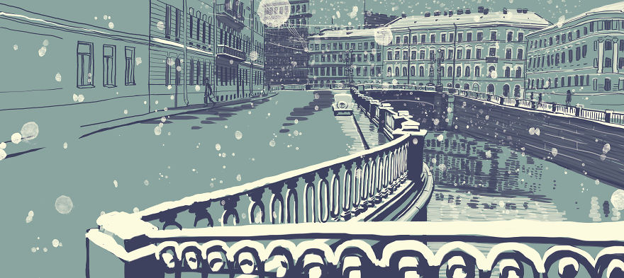 I Draw Portraits Of My Home City