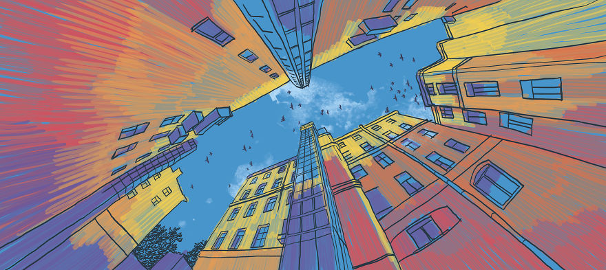 I Draw Portraits Of My Home City