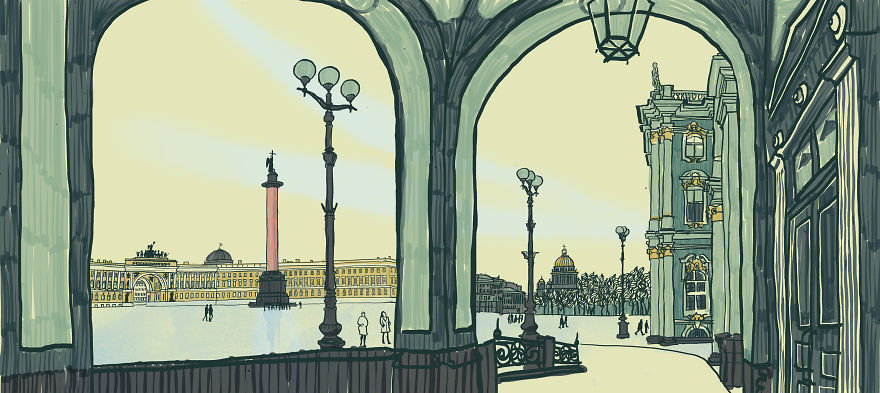 I Draw Portraits Of My Home City