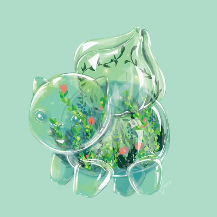 I Draw Pokemon As Terrariums I Draw Pokemon As Terrariums