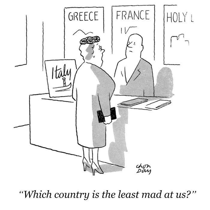 New Yorker Cartoons.