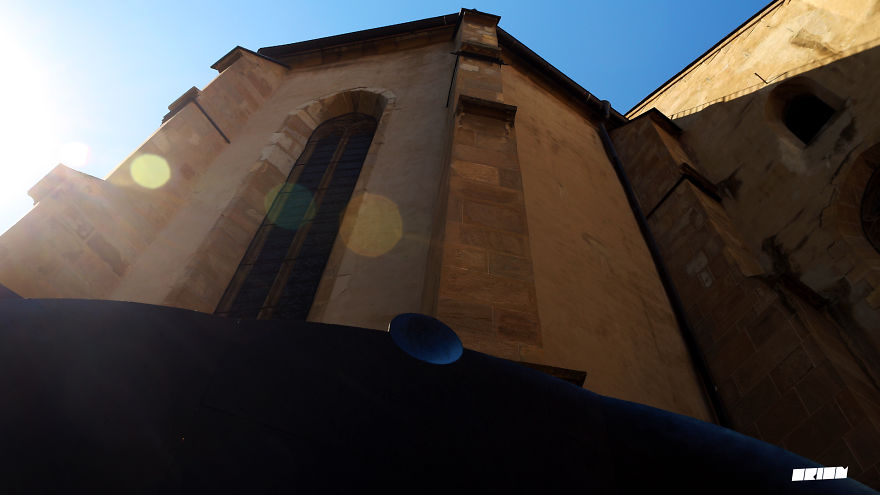 I Painted A 180° Panoramic Mural As A Tribute Celebrating The 39th Anniversary Of Nasa's Voyager 1 Spacecraft